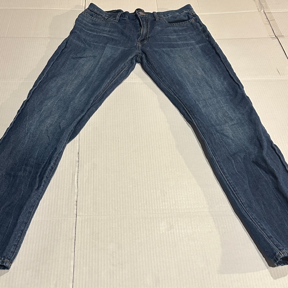 Lucky Brand 363 straight Blue lightweight Jeans zipper and multiple pockets 32 - Picture 1 of 14